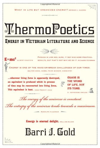 The cover of ThermoPoetics: Energy in Victorian Literature and Science